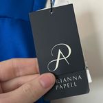 Adrianna Papell NWT Tuxedo High Low Gown Ultra Blue Photo 8