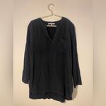 Gerard Darel Gerard Darrel Paris women’s size 4 dark blue career blouse Photo 1