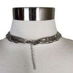 ADORNIA Mixed Chain Feather Lariat Layered Necklace NEW Silver Photo 3