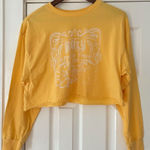 Roxy  Yellow Casual Cropped Top Size XS EUC Photo 0