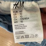 H&M  lightweight wide leg blue pant size 10 Photo 1