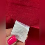 Johnny Was  Red Corduroy Floral Embroidered Jacket Boho Bohemian Size Small Photo 10