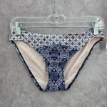 True Craft  Blue Floral Bikini Cheeky Bottom Swimwear Medium Photo 0