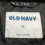 Old Navy Women's Black Puffer Full Zip Up Jacket, Sz XL Photo 9