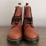 Dr. Martens 1460 Serena Faux Fur Lined Lace Up Women's Boot Size 8 #591 Photo 1