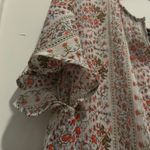 Liz Claiborne Liz‎ Claiborne Floral Blouse Sheer Ruffle Sleeve Lightweight 2X Photo 2