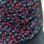 Old Navy Women’s 7/8 One Piece Swimsuit Black Floral Halter Swim Size 7 or 8 Photo 1