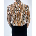 Dress Barn Vintage Y2K Dotted Short Sleeve Shrug Top Size 6 Photo 2