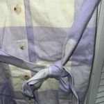 Sanctuary Brushed Plaid Shirt Dress in Wisteria Check NWT Size Medium Photo 6