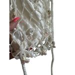 LA REGALE Vintage White Beaded Fish Cocktail Bag Purse Photo 4