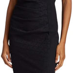 Chiara Boni La Petite Robe Rocca Textured Paneled Midi Dress Black Size L NWT Photo 13