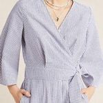 Anthropologie  amadi seersucker romper Photo 0