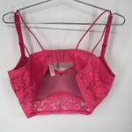 Victoria's Secret  Pink Lace Bralette Push Up Women's Size XL Photo 6