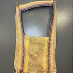 Vintage Handwoven Tote Bag Shoulder Purse Striped Ethnic Boho Festival 90s Photo 0