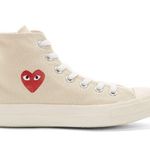 Comme des Garçons PLAY High Top Converse Photo 0