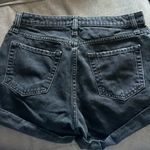 Wild Fable  Black Highest Rise Mom Jean Shorts Photo 5