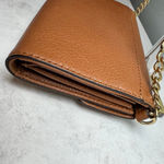 Michael Kors Women's Hudson Crossbody Bag in Luggage Brown Gold Photo 7