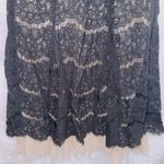 Trixxi Black Sleeveless Nude Underlay Lace Mini Dress size 1 Photo 2