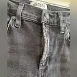 AGOLDE  Faded Black Sophie High-Rise Skinny Crop Distressed Jeans Size 26 Photo 4