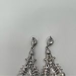 CARA NEW YORK Earrings DropDangle Rainbow Pastel Silver Gem Rhinestone Cocktail Photo 5