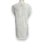 Eileen Fisher NWT M Gray Pearl Organic Cotton Tunic Mini Dress Lounge Minimalist Photo 8