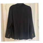 Sam Edelman  Blazer Jacket Gold Button‎ Career Office Black XL Photo 1