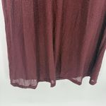 Lovely Grace Burgundy Sparkle Formal Dress Long Sleeve Size Large Brown Photo 7