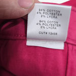 J Brand  Alana High Rise Coated Skinny Jeans Pink Metallic Crop Pants Size 25 Photo 5