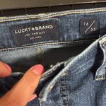 Lucky Brand  High Rise Flare Stevie woman jean size 16 inseam 33” slight stretch Photo 3