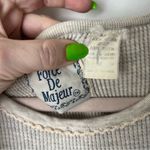 Vintage 90s Force de Majeur Thermal Long Sleeve Floral Mini Dress M Black Size M Photo 1