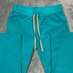 FIGS  Livingston Technical Collection Teal Scrub Pants Women's MT Tall Photo 2