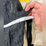 Free People  Cut Out See-Through Lace Teen Witch Mini Dress Black Shearling med Photo 10