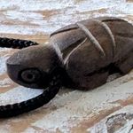 🐢Guayacan Wood Turtle Necklace Talisman🐢 from the Dominican Republic Brown Photo 0