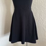 EXPRESS Black Strappy Skater Dress NWT Small Photo 3