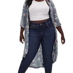 Torrid  Women's Bombshell Skinny Jeans High Rise Premium Fit Dark Wash 18XS NEW Photo 10