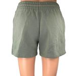Aritzia Sweatfleece Women's Green Drawstring Boyfriend Fit Sweat Shorts Size XS Photo 2