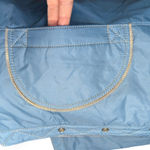 Vintage White Stag Blue Puffer Coat Sherpa Collar Winter Jacket Rustic Ski Lodge Size 6 Photo 4