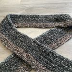 Handmade Scarf Acrylic Dark Teal Grey Purple NEW Soft Outdoor Winter Photo 3