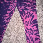 Nike Women’s Tie Dye Pink Dri-Fit Workout Leggings Photo 3