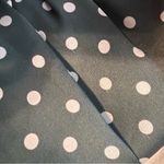 Violet+Claire 🌱 Grey and Pink Polka Dot Sleeveless Peplum top Size M Photo 4