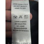 Doe & Rae Black Crinkle Gauze Short Sleeve Top New With Tags 100% Cotton Size S Photo 4