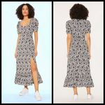 Likely ππ Saylor Dress ~ Black & White Abstract Floral Print 6 NWT Photo 1