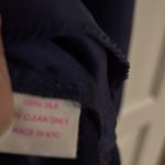 Alice & Trixie Alice &‎ Trixie Silk Blue Tunic Blouse Size M Photo 4