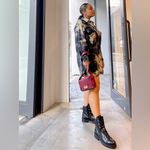 ALLSAINTS Black Leather Combat Hiker Boot Size 40 EU Bloggers Favorite Photo 2