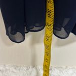 City Triangles Midnight Blue One-Shoulder Dress Cocktail Dress Photo 6