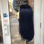 Blue wig sale Long thick silky 2019 Wig Silky Photo 5