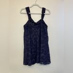 Victoria's Secret ‎ Vintage Y2K Babydoll Dark Blue Chemises Top with Bow Size S Photo 10