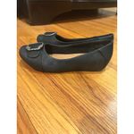 Baretraps  Milady Black Buckle Flat Heel Size 8.5M Photo 1