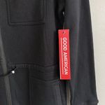 Good American NWT Fit For Success Jumpsuit Long Sleeve Black Utility Sz 2 GP0395 Photo 4