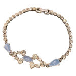 Boutique Aquamarine Gemstone Bracelet Silver Photo 0